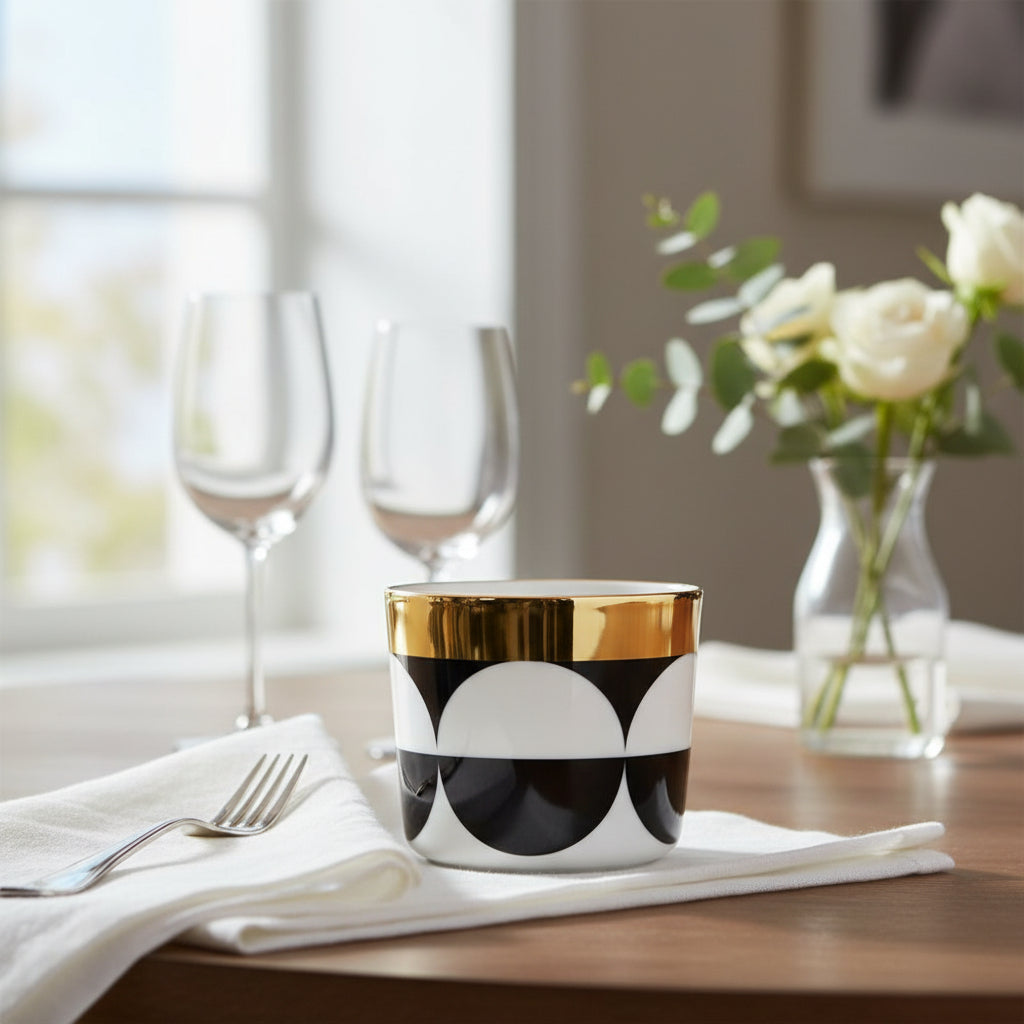 Champagne Goblet Half Moons