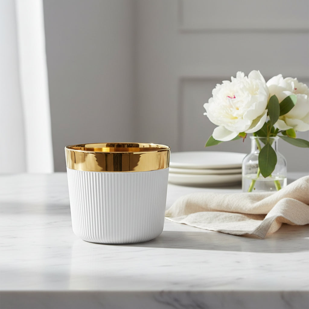 Champagne Goblet White, Stella