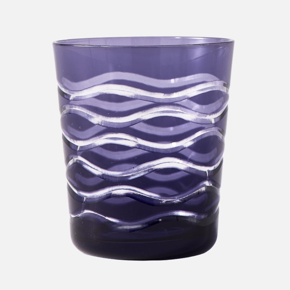 Cobalt Mix Glass Tumblers – Set of 6
