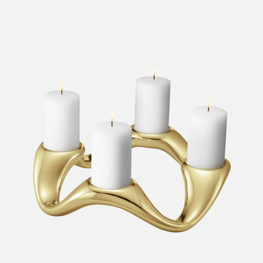 GJ Cobra Round Candleholder