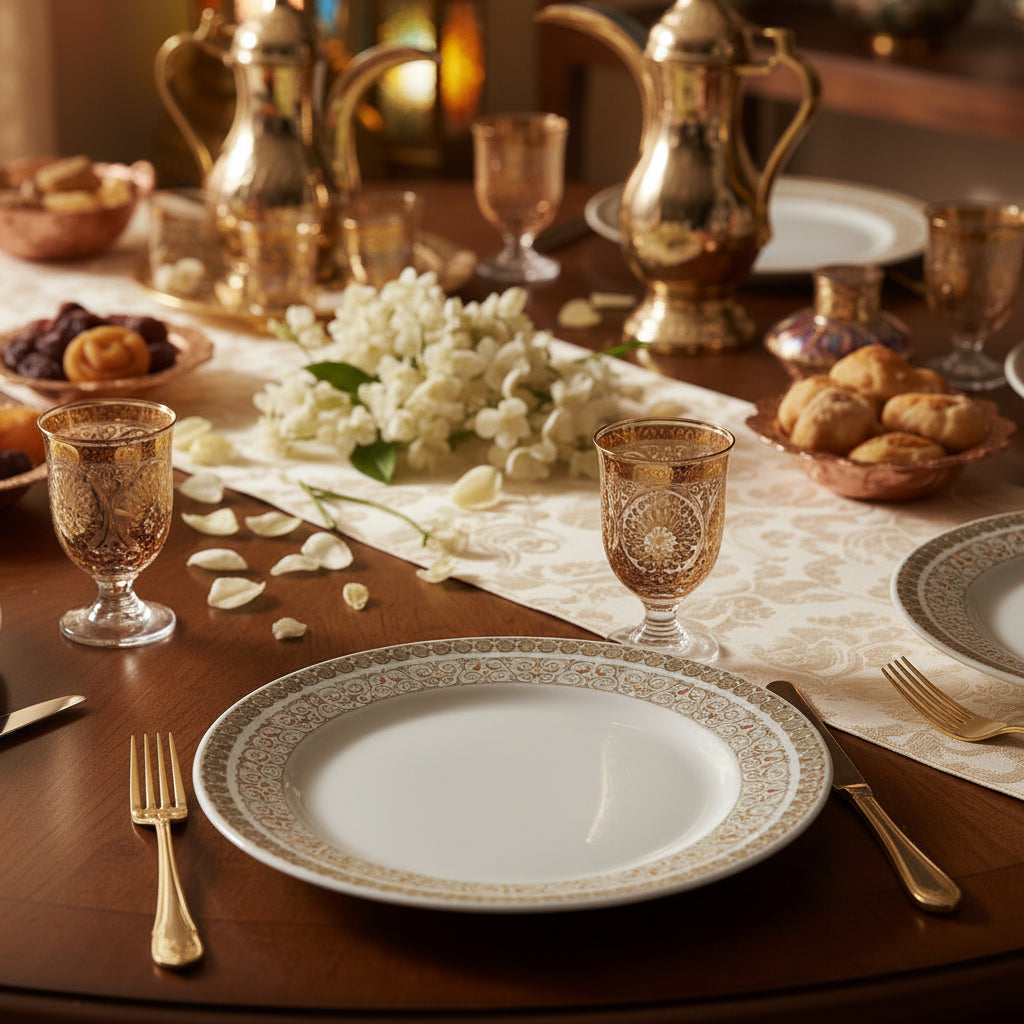 Chevaux Du Vent - Set of 6 dinner plates