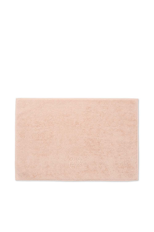 Damask Terry Bath Mat, Rose, 70x50cm