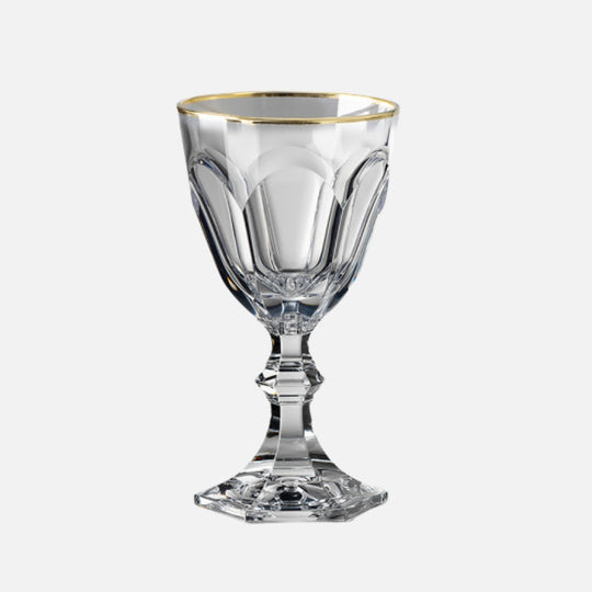 Dolce Vita Filo Oro Acrylic Wine Glass