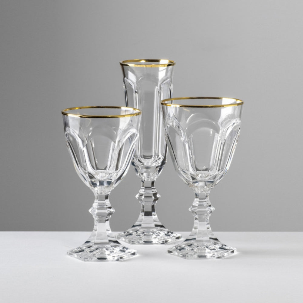 Dolce Vita Filo Oro Acrylic Wine Glass