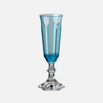 Dolce Vita Turquoise Acrylic Champagne Flute