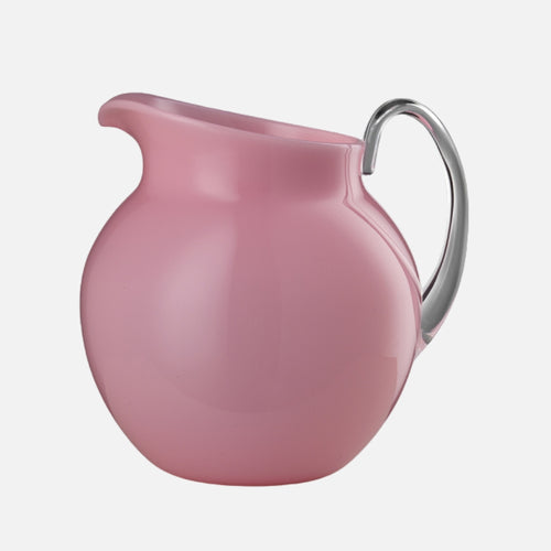 Palla Pink Gloss Acrylic Pitcher – Enamel Look