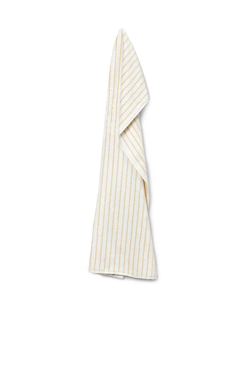 Essential Stripe Towel, Wheat, 50x100cm