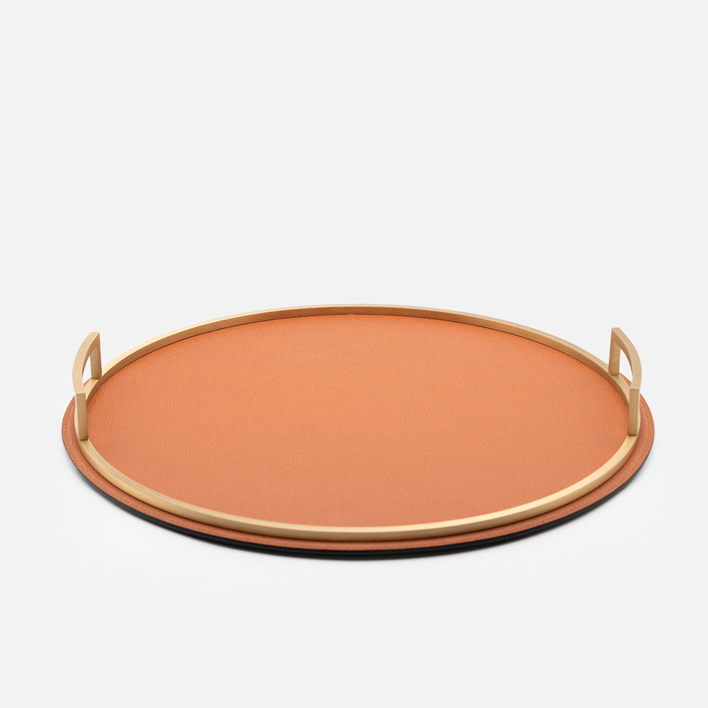Defile Round Tray Medium Ivory