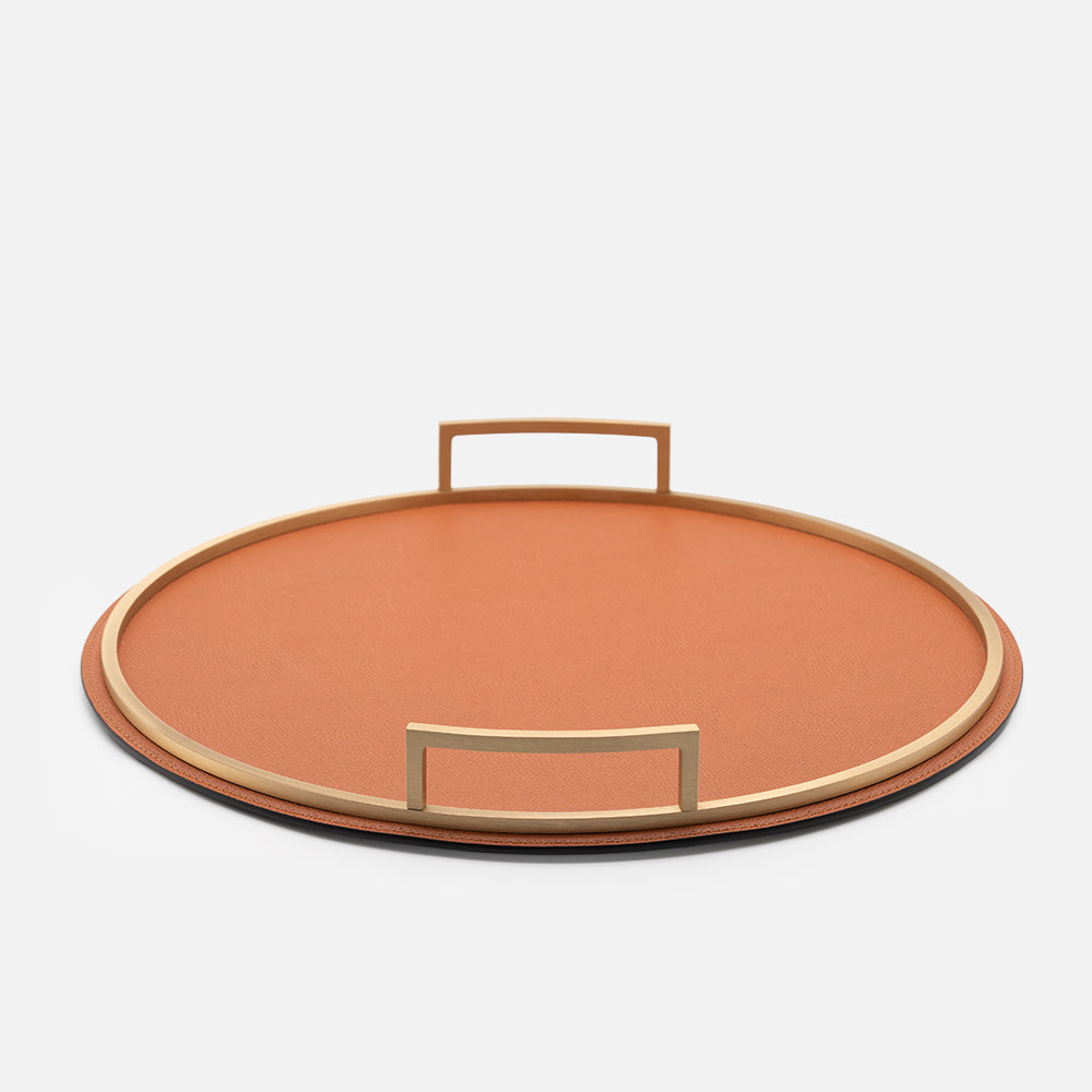 Defile Round Tray Medium Ivory