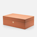Santiago Humidor Large Leather Calfskin