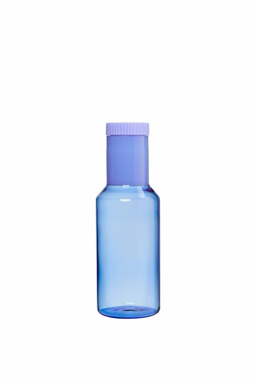 Tube Glass Carafe, 1L, Blue