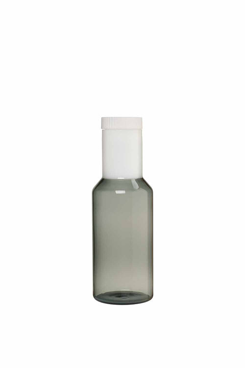 Tube Glass Carafe, 1L, Smoke