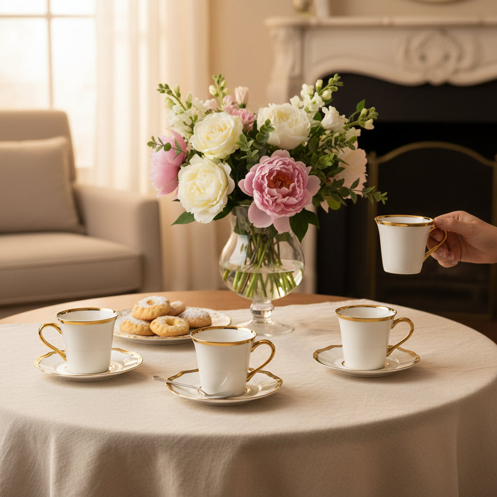 Golden Finds Coffee Cups