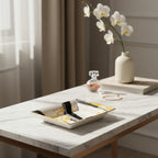 Golden Sumi-Elarge Vide-Poche 20X16Cm W. Leather G.B.