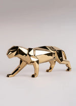 Panther Sculpture Golden