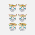 Horse Tiffany S/6 Gawa Cup 80mL for Home