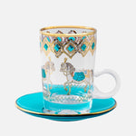 Horse Tiffany S/6 Tea Cup w/Saucer 120mL for Home