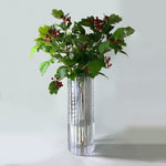Hurricane Crystal Lily Vase – Strict Large Hand-Cut Crystal Decorative Vase