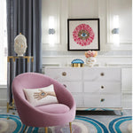 Gilded Frida Urn - Gold Porcelain Vase