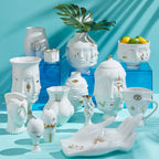 Gilded Dora Maar Large Vase - Gold Porcelain