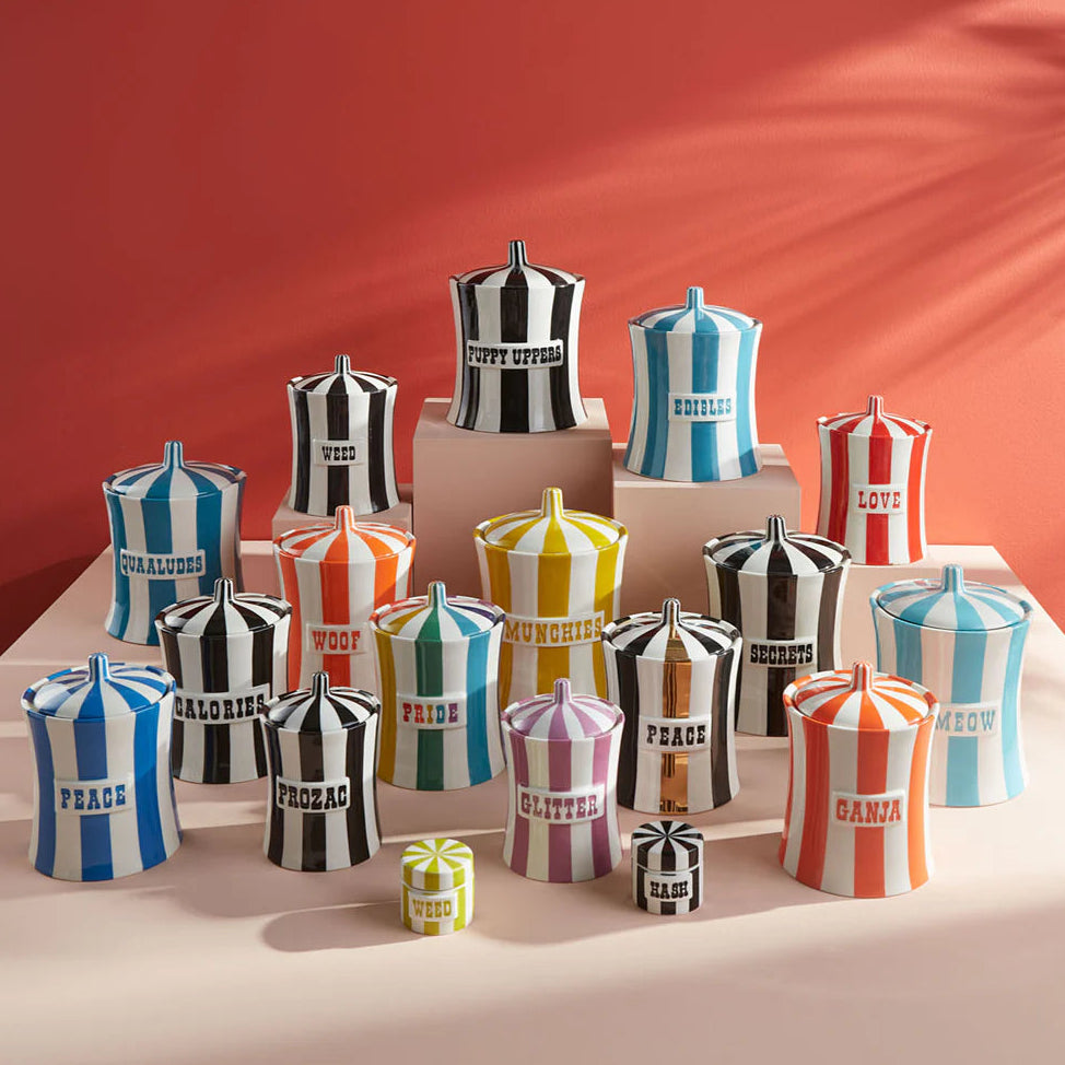 Vice Munchies Porcelain Canister - Gloss Finish