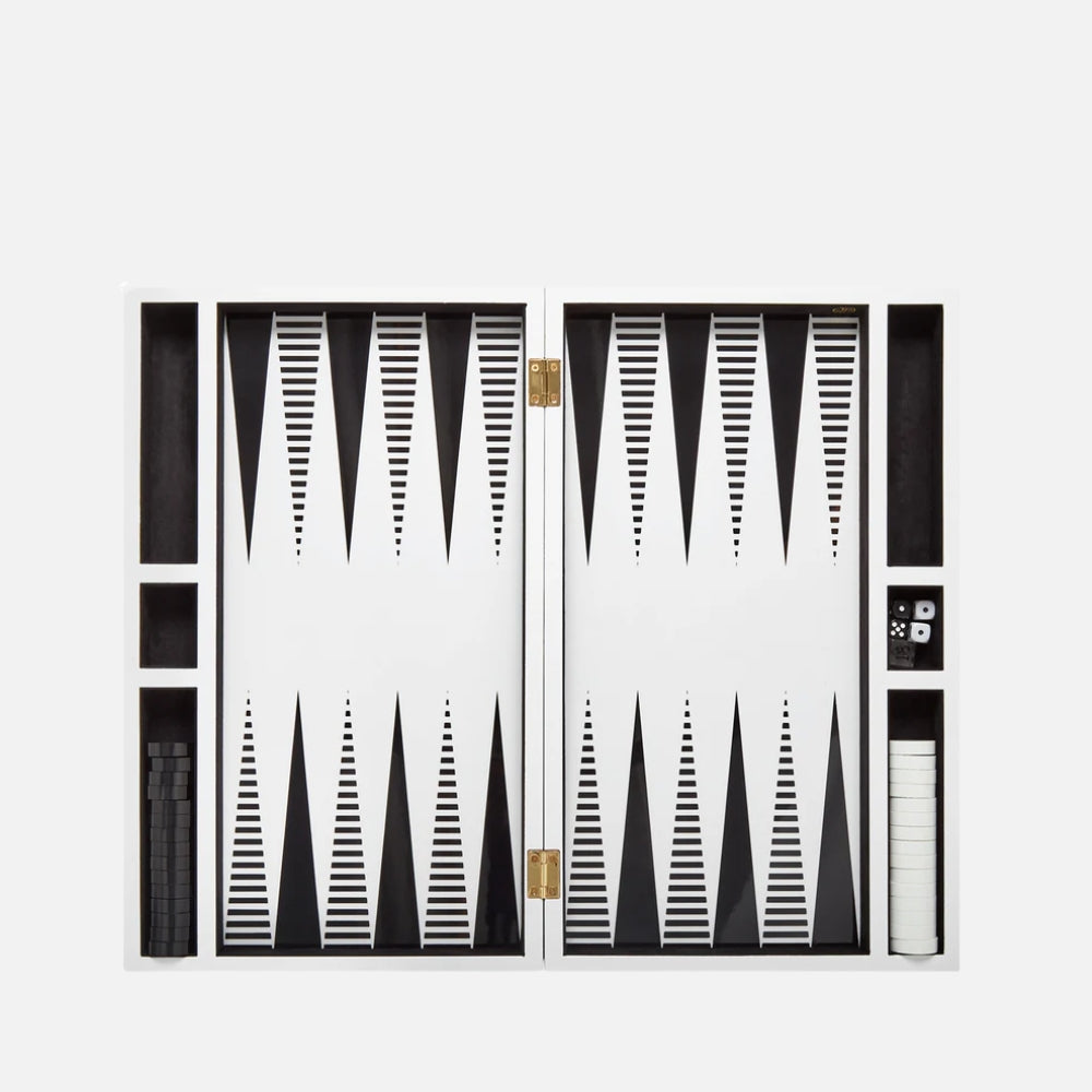 Op Art Backgamon Set, 47x57cm