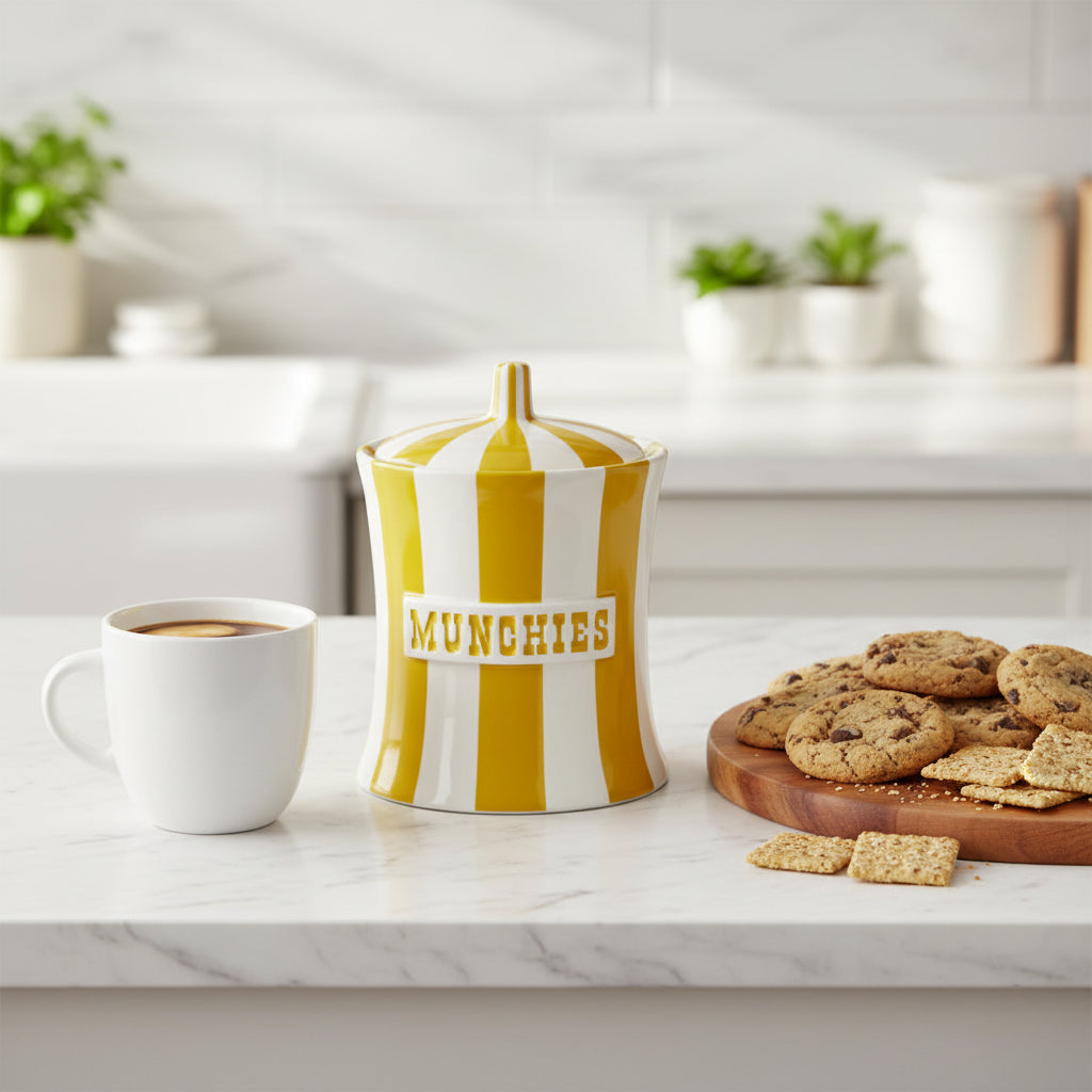 Vice Munchies Porcelain Canister - Gloss Finish