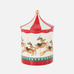 Carousel Decorative Jar – Multicolored Dolomite