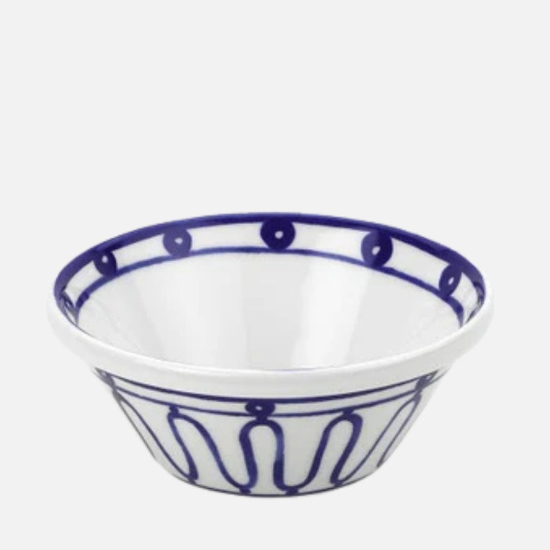 Kyma Blue Bowl – Hand-Painted (Ø 16cm )