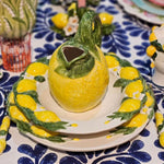 Fruit Collection Hand-Painted Ceramic Jug – Large Lemon