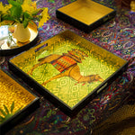 Matthew Williamson Lacquered Wooden Tray