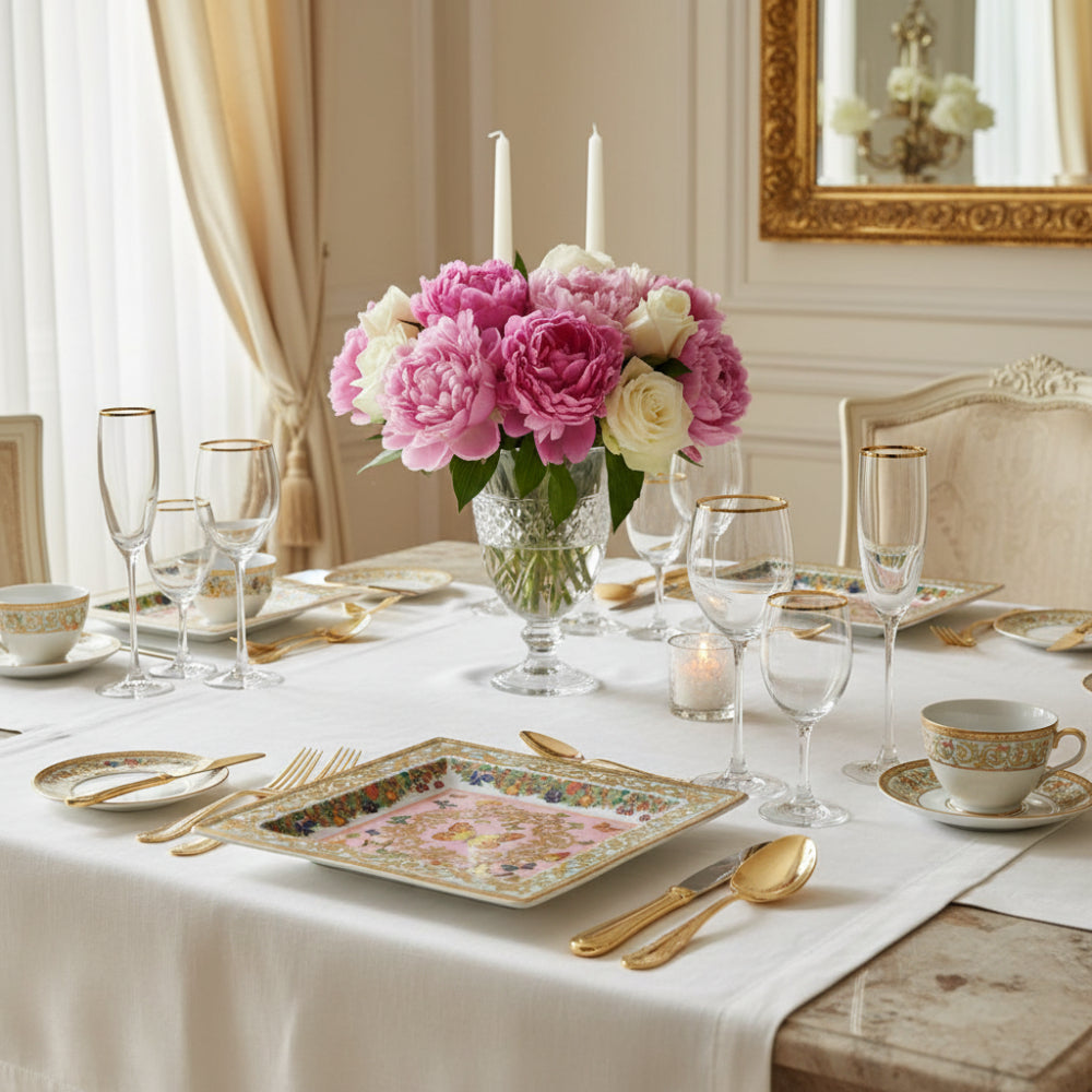 Le Jardin De Versace Porcelain Dish – 22 cm