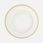 Le Verrier Gold Deep Round Platter, 31cm