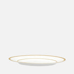 Le Verrier Gold Oval Platter, 36cm