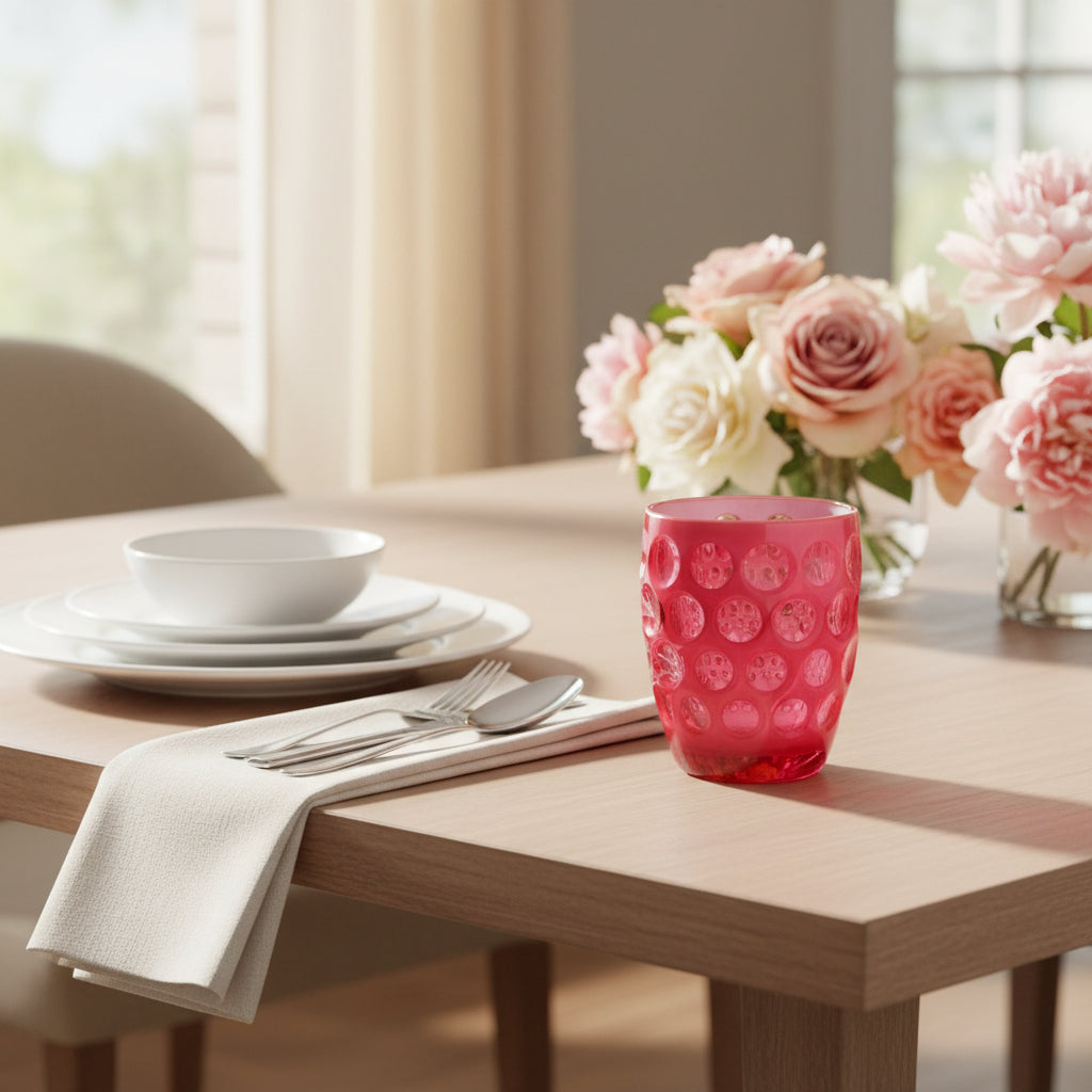 Lente Fluo Fuchsia Acrylic Tumbler