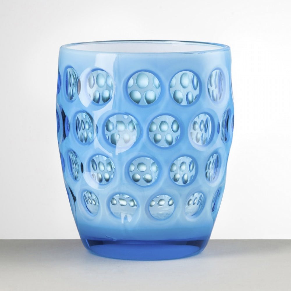 Lente White & Turquoise Acrylic Tumbler