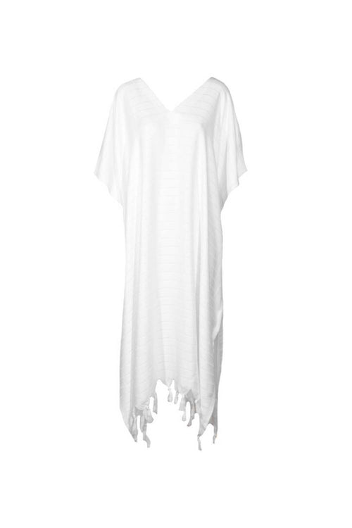 Bamboo Kaftan Snow
