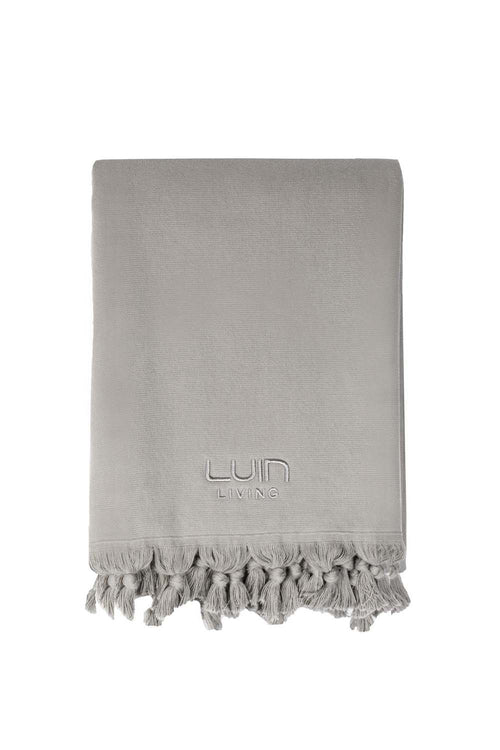 Organic Bath & Beach Towel 100x180 Granite