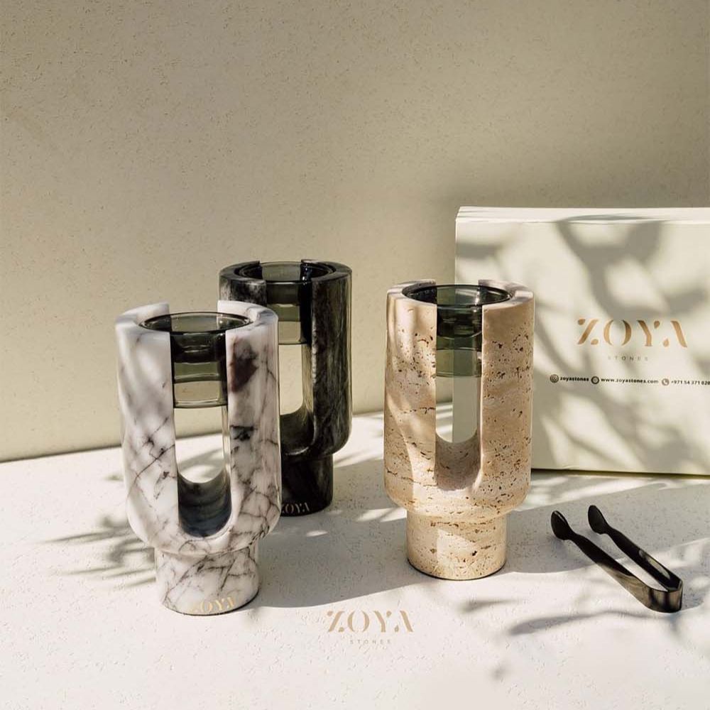 Luna Scented Candle Holder Set