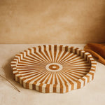 Lyra Inlay Tray – Handcrafted Decorative Serving Tray