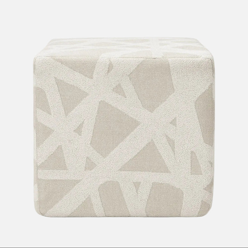 Nastri Cubic Outdoor Pouf – 40x40x40 cm