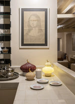 Majestic Nights box with plates (garnet)