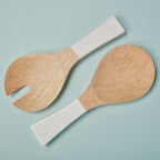 Madras Short Wooden Serving Cutlery Set