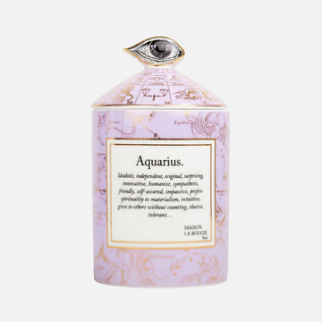 شمعة معطرة برائحة أكواريوس من ميزون لا بوجي (350 جرامًا)