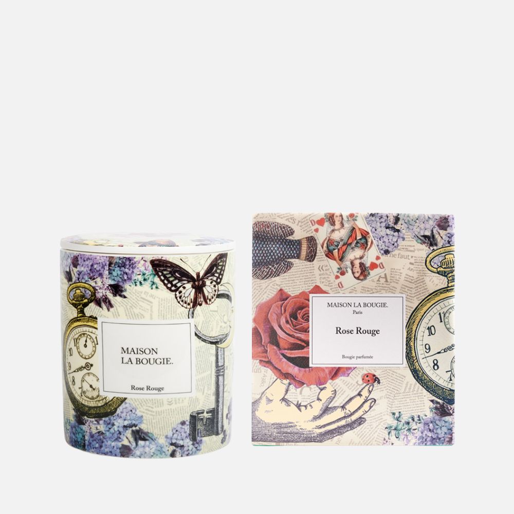 شمعة معطرة من ميزون لا بوجي روز روج (2 كجم)