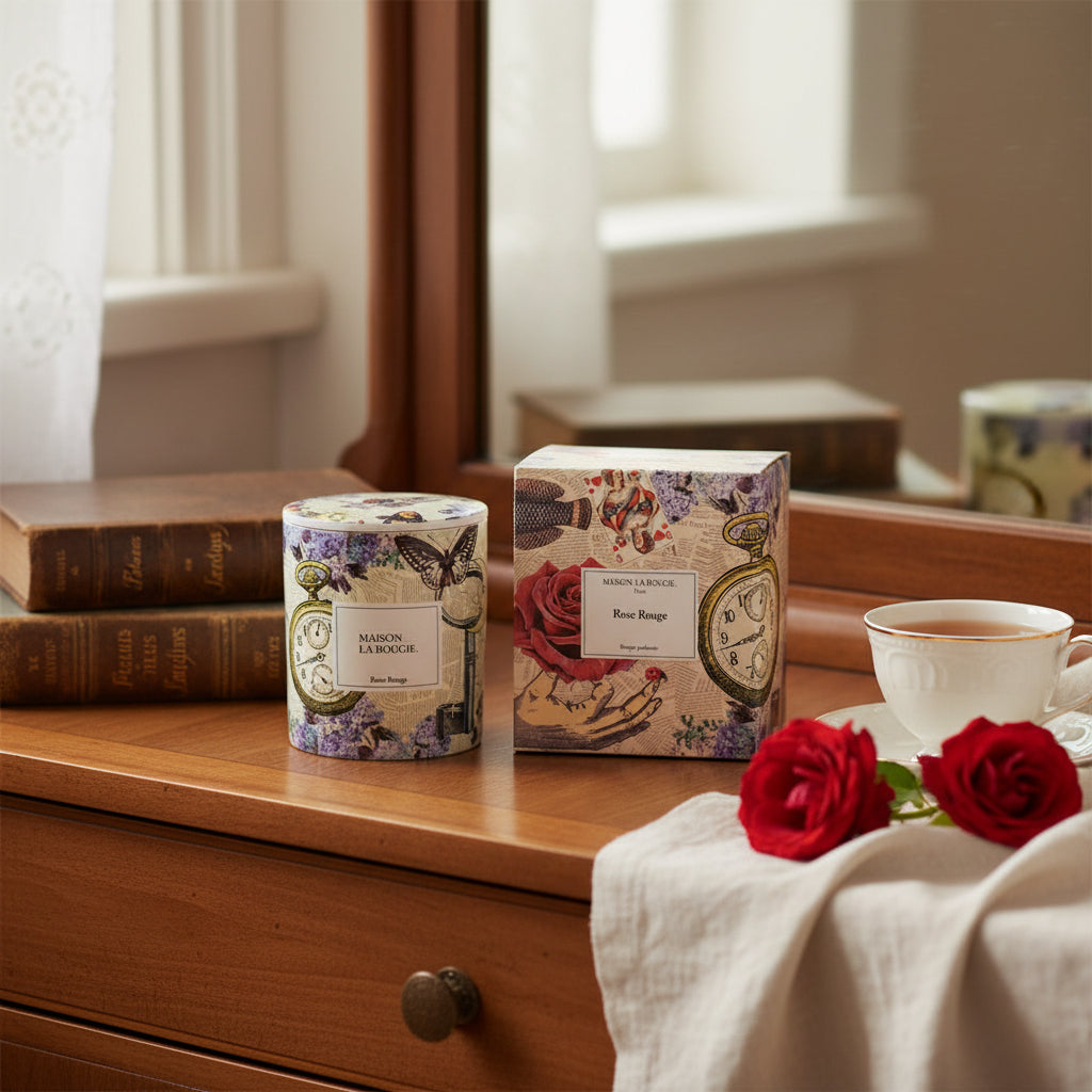 شمعة معطرة من ميزون لا بوجي روز روج (2 كجم)