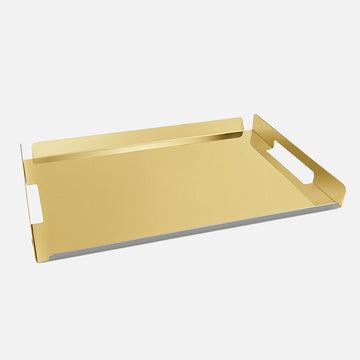 Cora Tray Large St. Stl. Gold