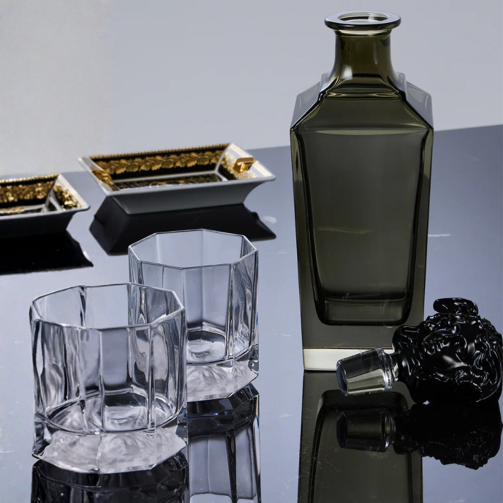 Medusa Lumière Haze Crystal Decanter – 0.8 L