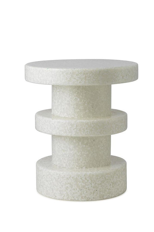 Bit Stool Stack, White