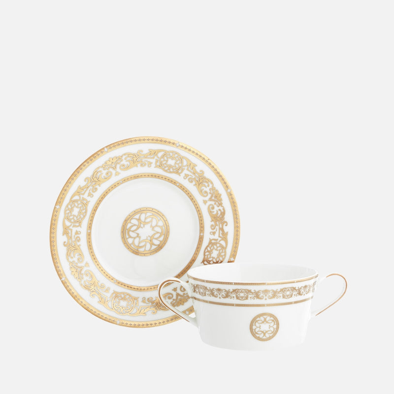 Opera Gold Soup Cup & Saucer (37cl)